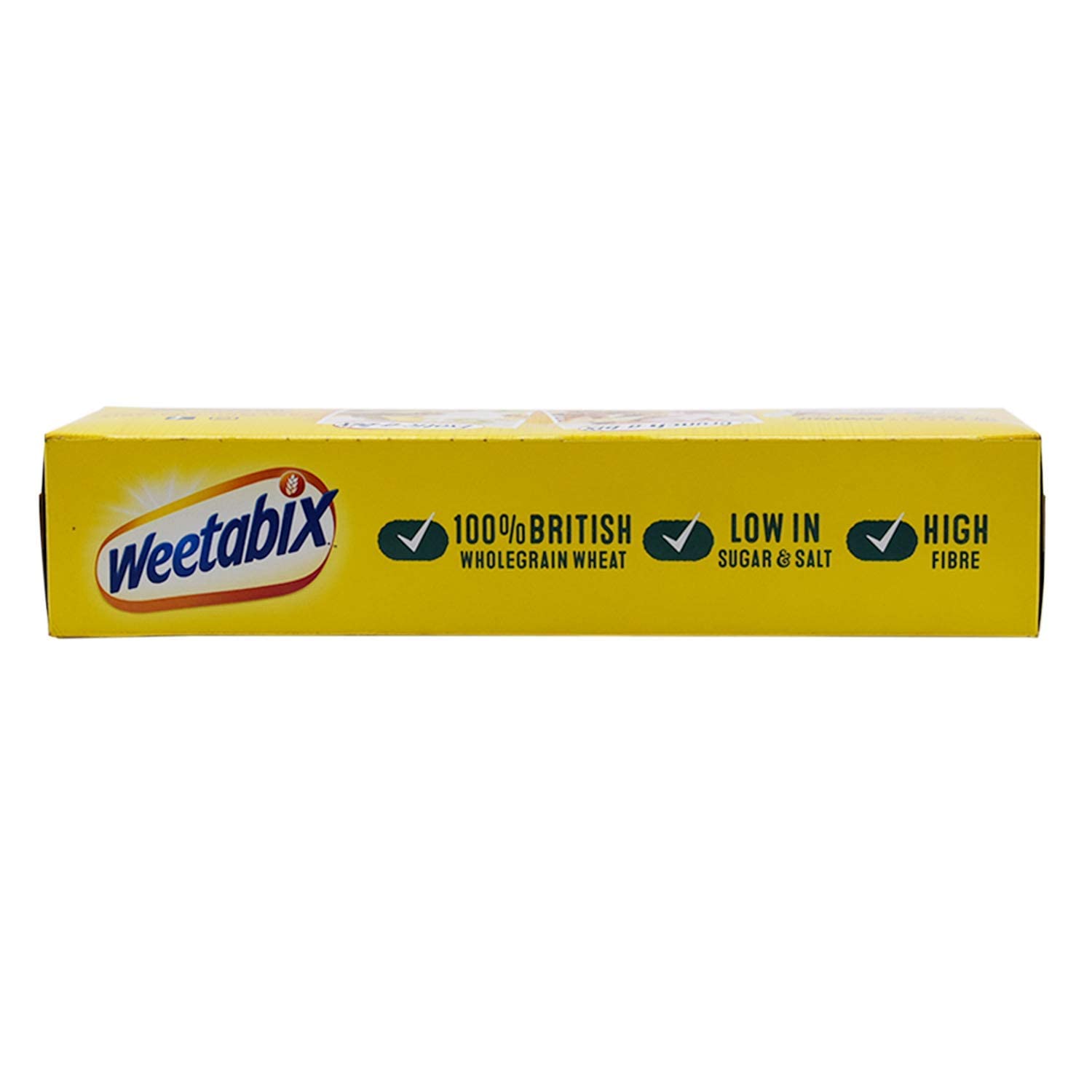 Weetabix packaging emphasizing UK origin and trust.