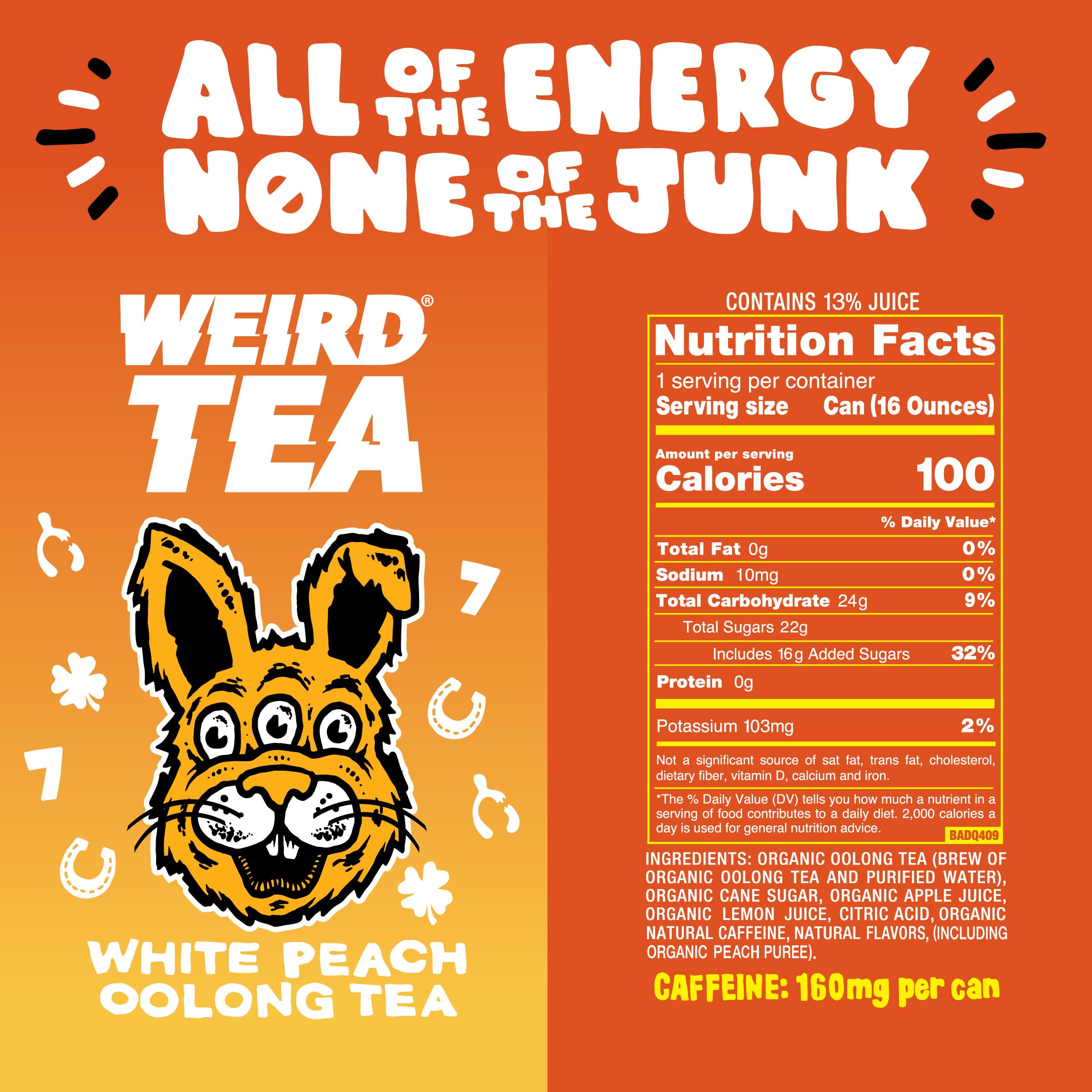 WEIRD mystical mint yerba mate can offering cooling, flavorful lift.