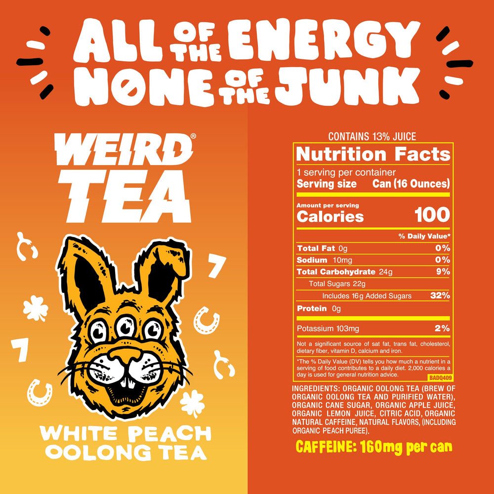 WEIRD mystical mint yerba mate can offering cooling, flavorful lift.