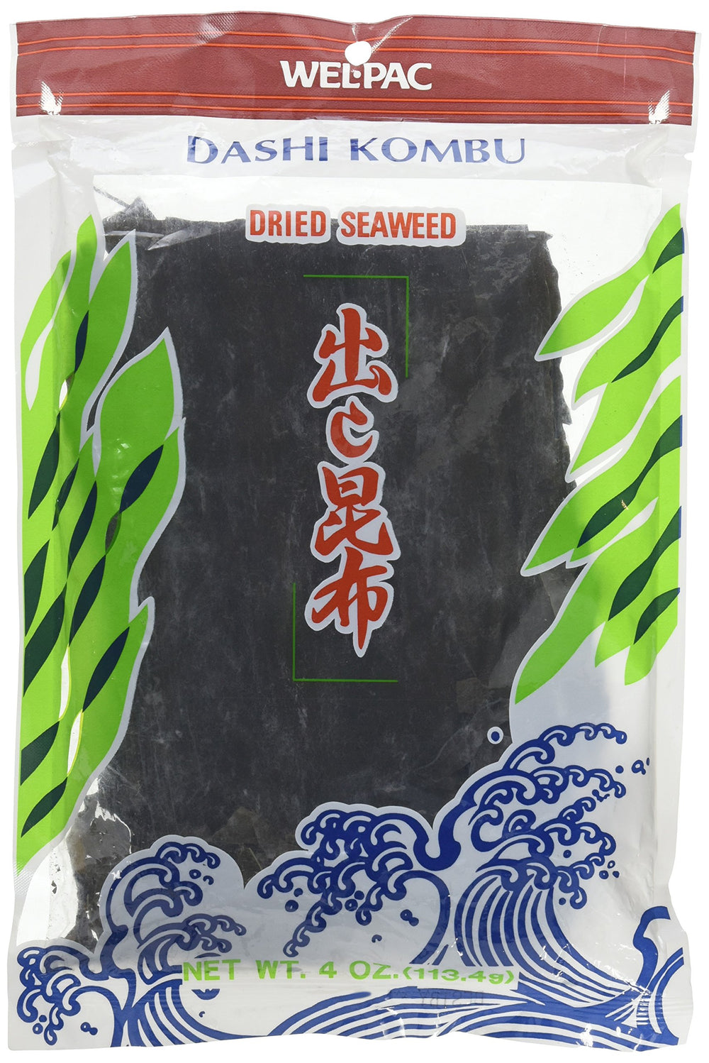 Wel-Pac Dashi Kombu dried seaweed pack 1 ready to flavor soups