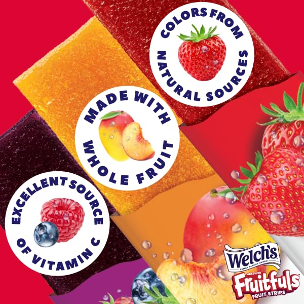 Welch's Absolute Fruitfuls Mango Peach lunchbox snack for busy families