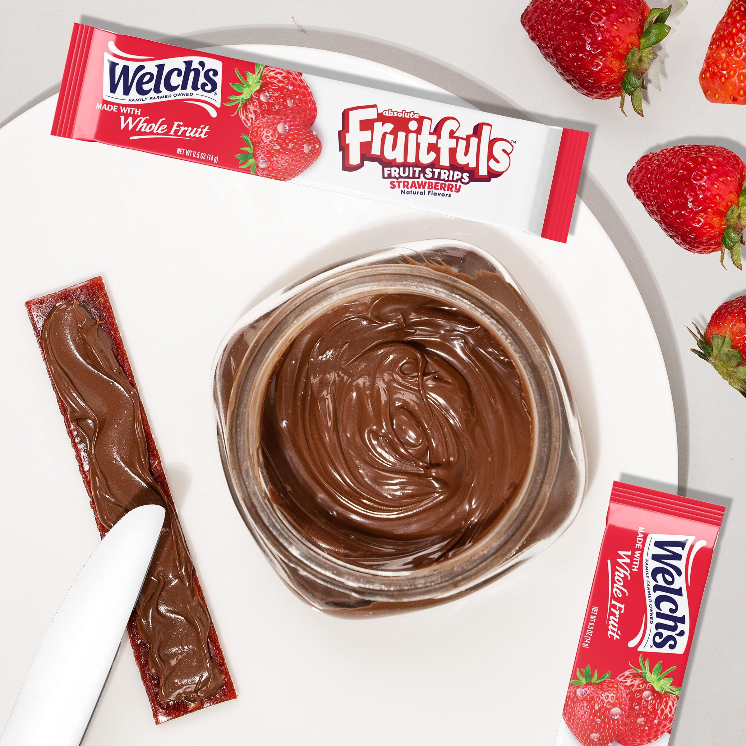 Natural flavors and colors from natural sources on Welch's packaging.