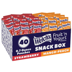 Welch's Fruit n Yogurt Snacks strawberry with creamy coating, tasty snack for anytime