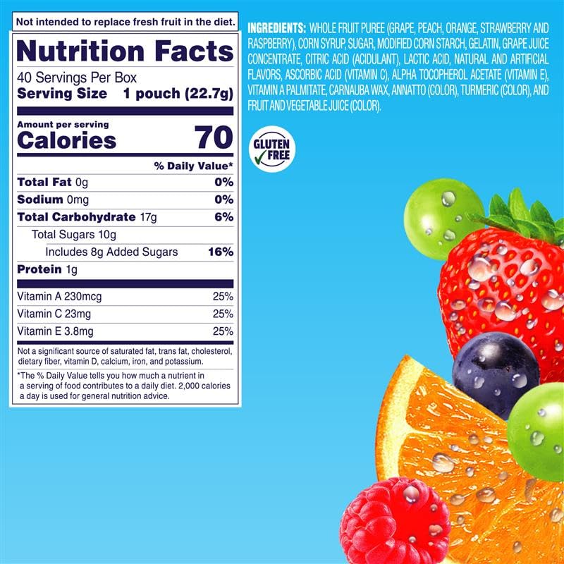 Welch's single-serve 0.8 oz bags for quick school lunches