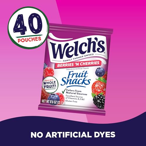 Gluten-free Welch's snack packs suitable for gluten-conscious snacking
