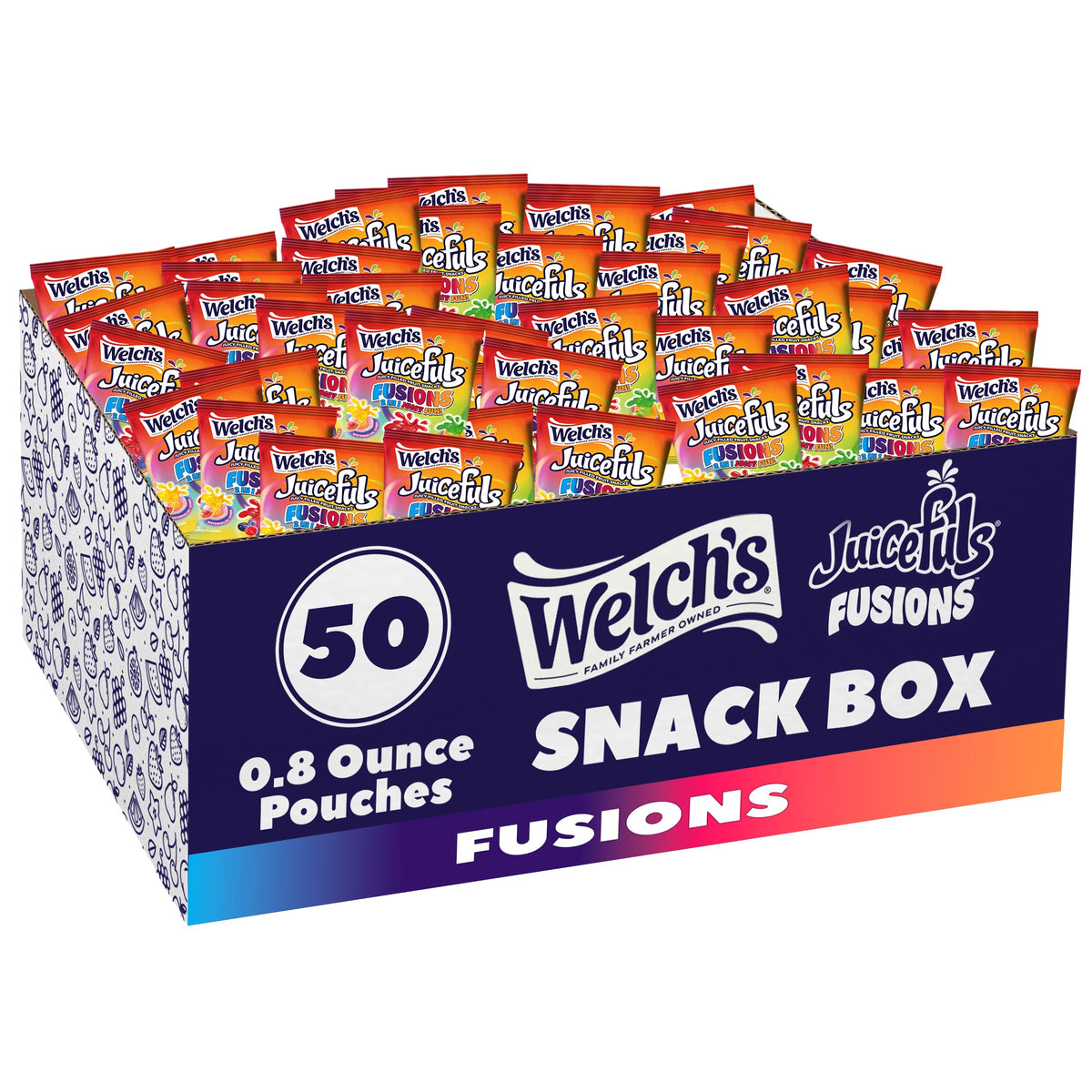 Welch's Juicefuls Fusions Watermelon Lemon on-the-go energy snack.