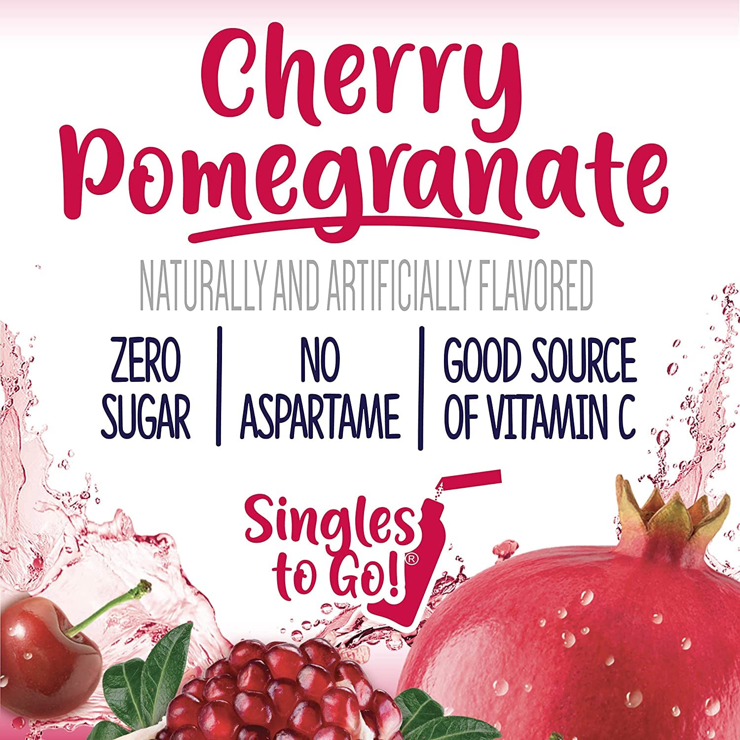 Welch's Singles To Go bottle-ready cherry pomegranate flavor for on-the-go hydration.
