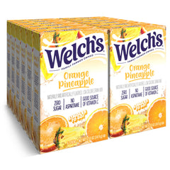 Welch's Singles To Go orange pineapple packets ready to flavor water on the go
