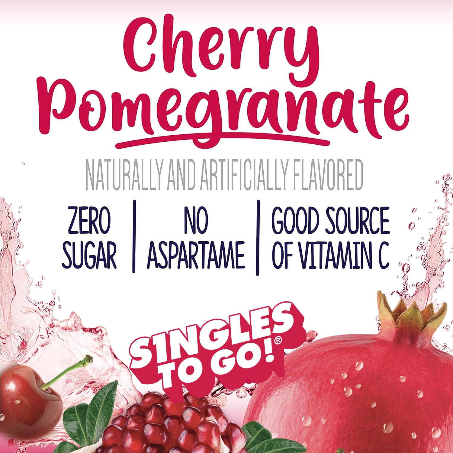 Welch's Singles To Go cherry-pomegranate mix ready to drop into a water bottle on the go.
