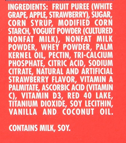 Welch's Strawberry Fruit-n-Yogurt Snacks on-the-go pack in hand suggests easy snacking.