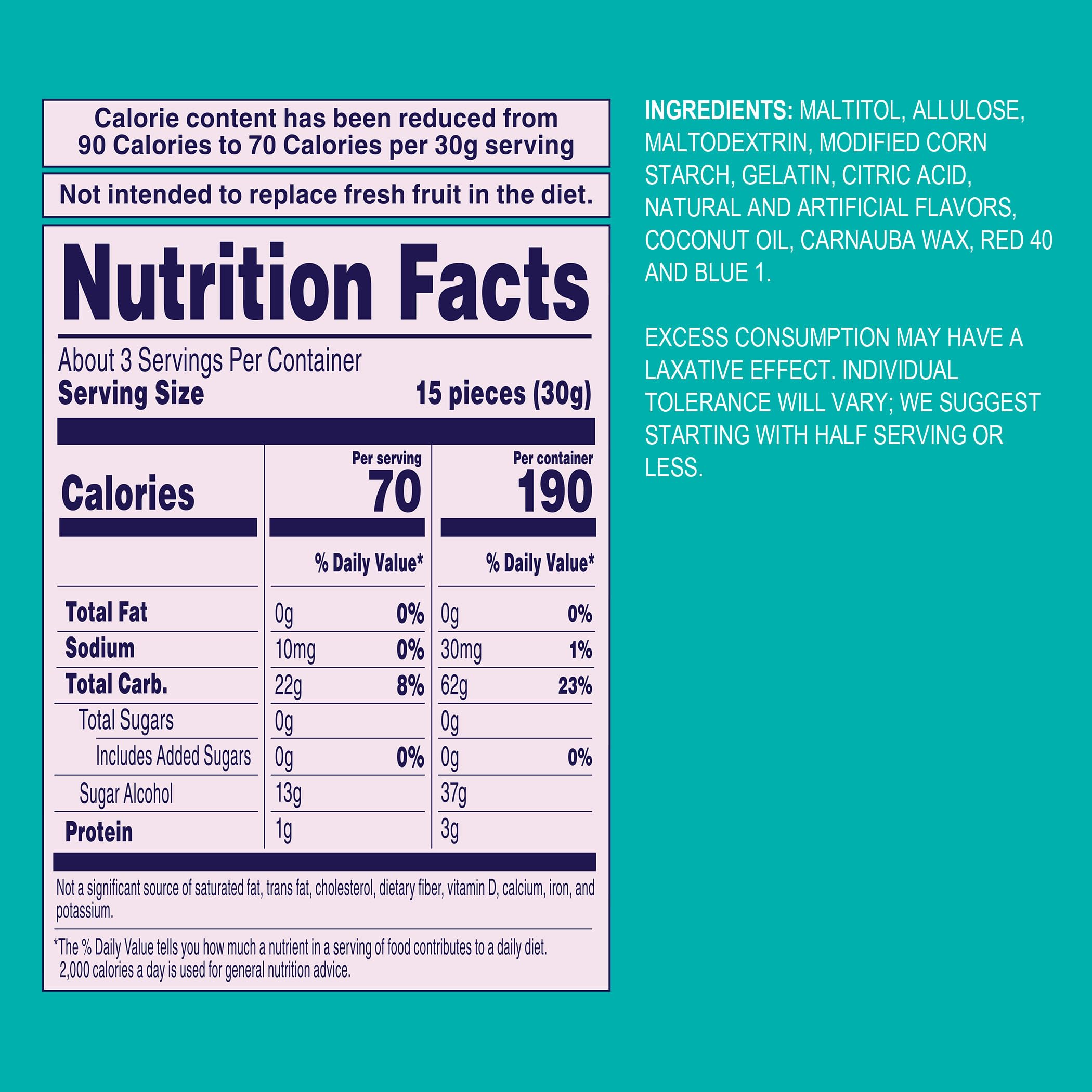 Welch's Zero Sugar Fruity Bites 3oz snack pack, convenient portion control