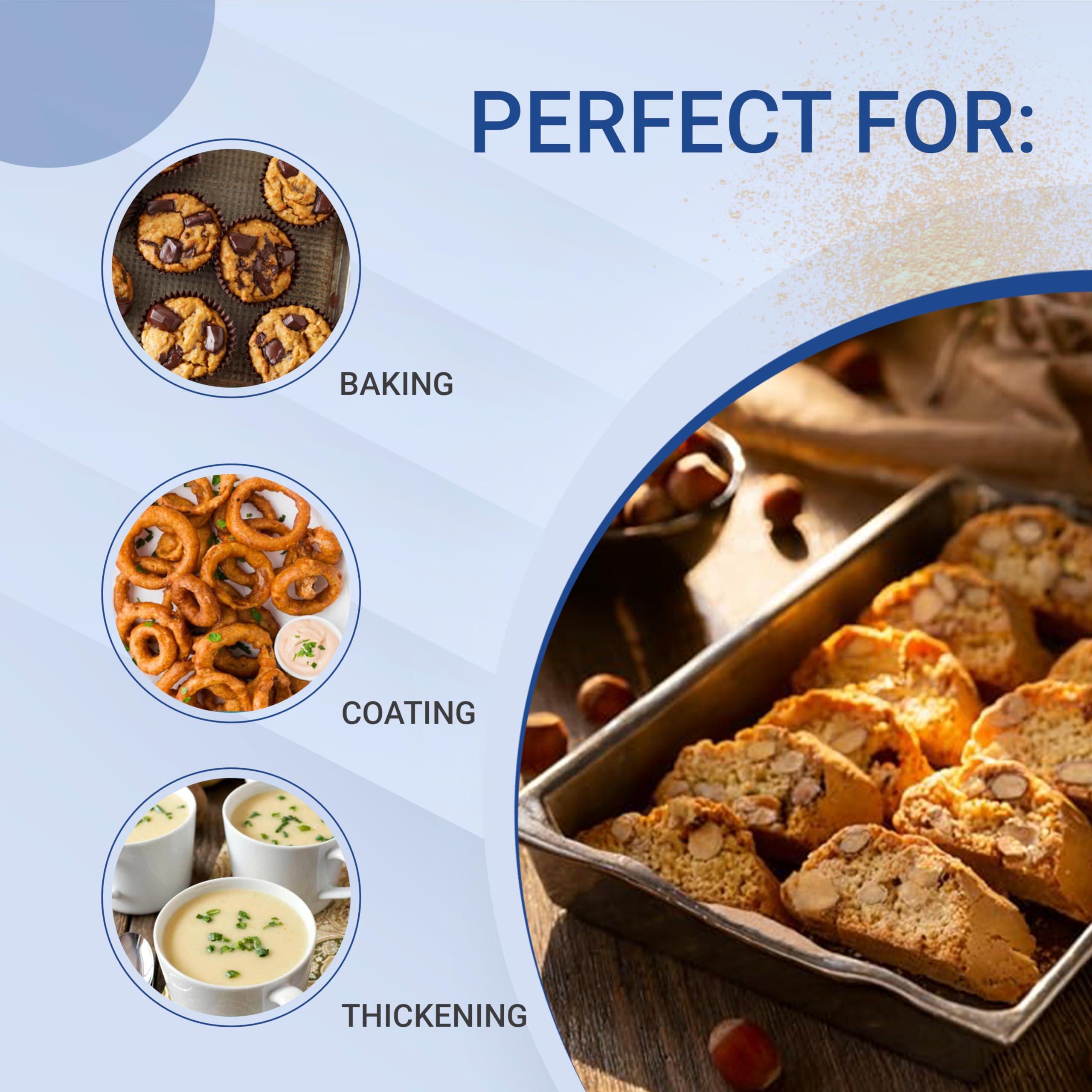 Wellbee's Almond Flour baking dish captures a gluten-free, crisp-edged finish.