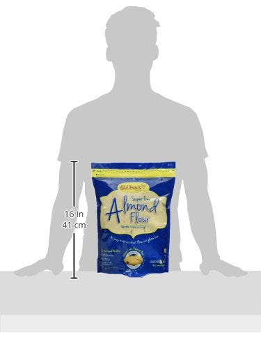 Wellbee's almond flour kitchen scene showing versatile use in batters and crusts.