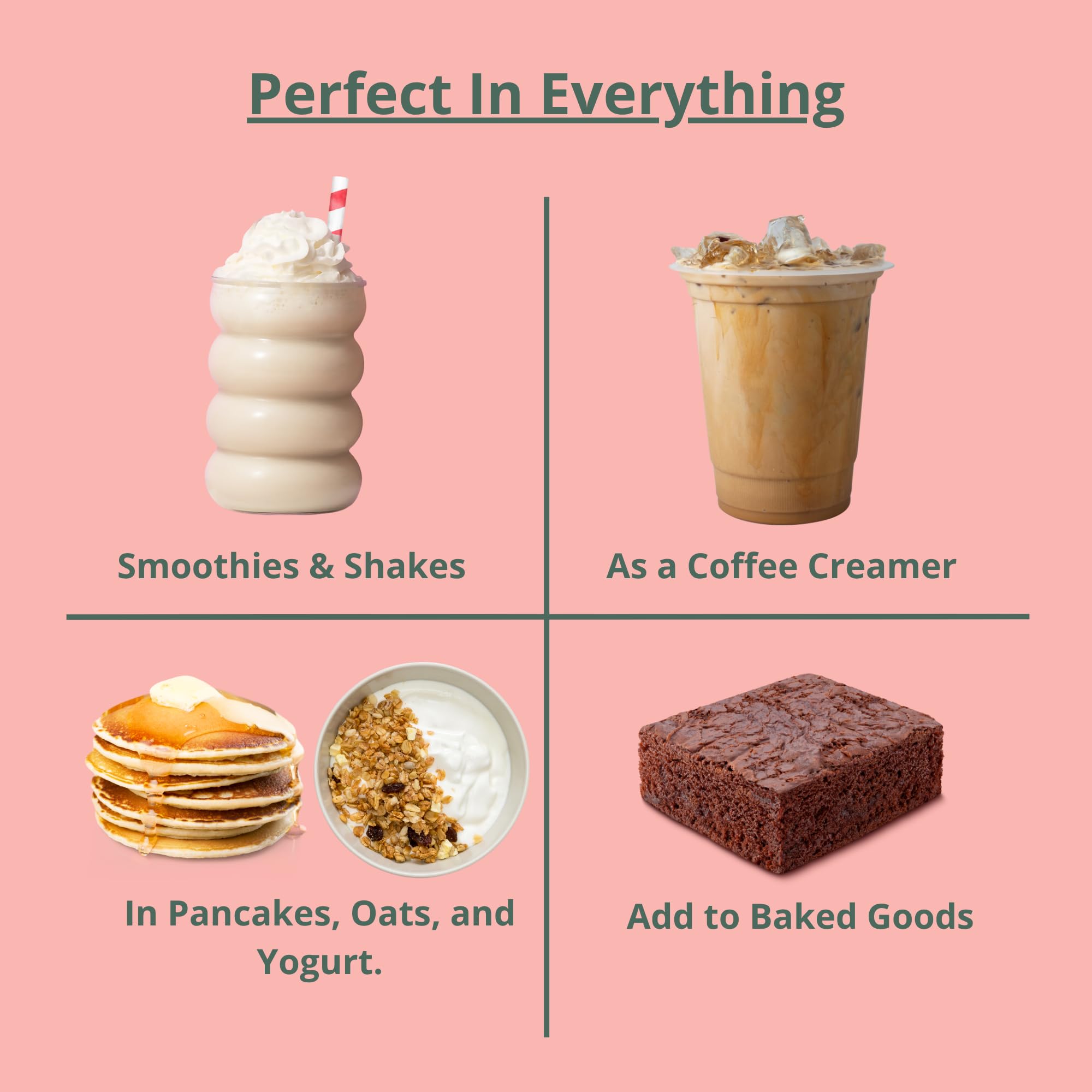 Wellious almond protein powder with oats for a hearty breakfast
