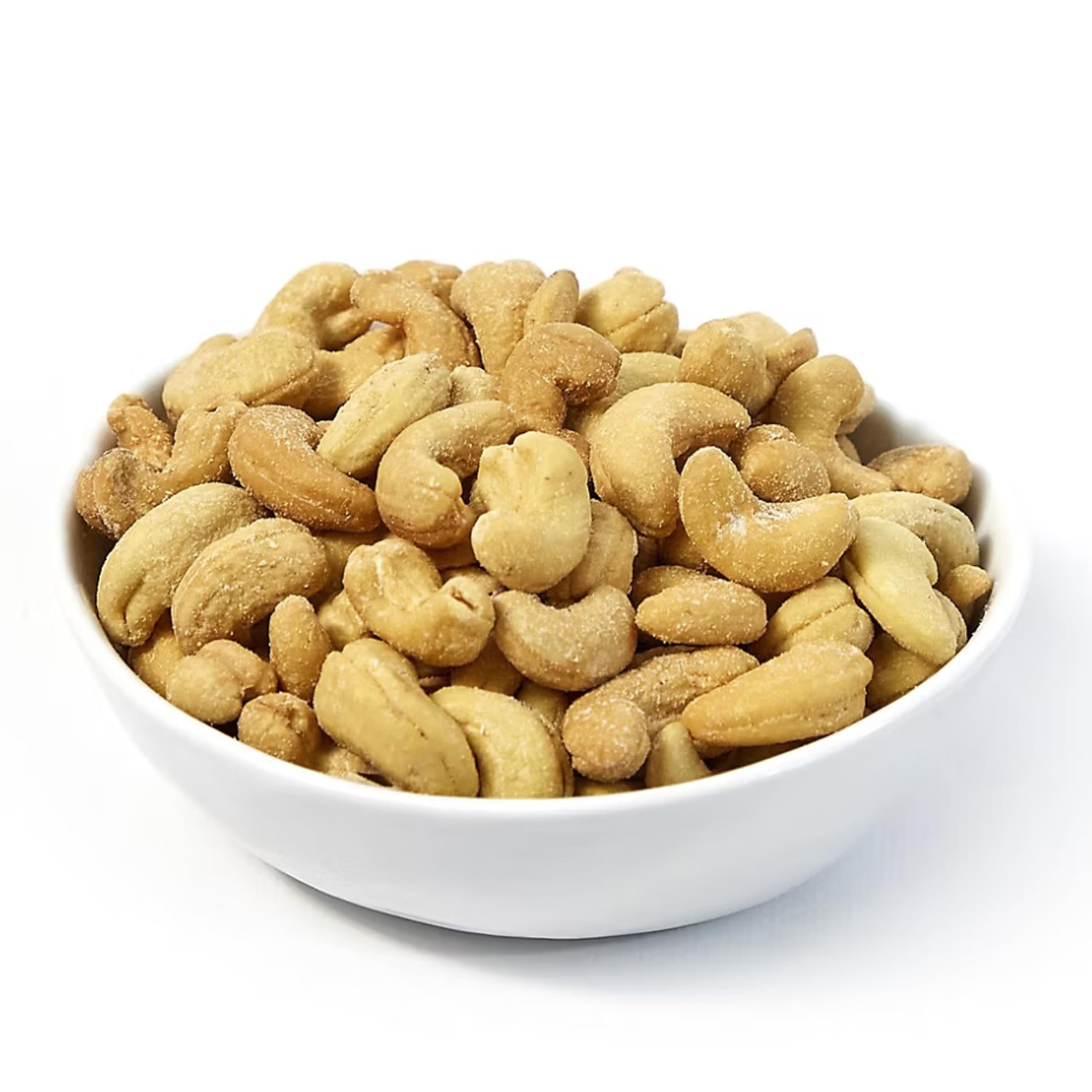 Wellsley Farms cashews on a countertop bowl for gatherings.