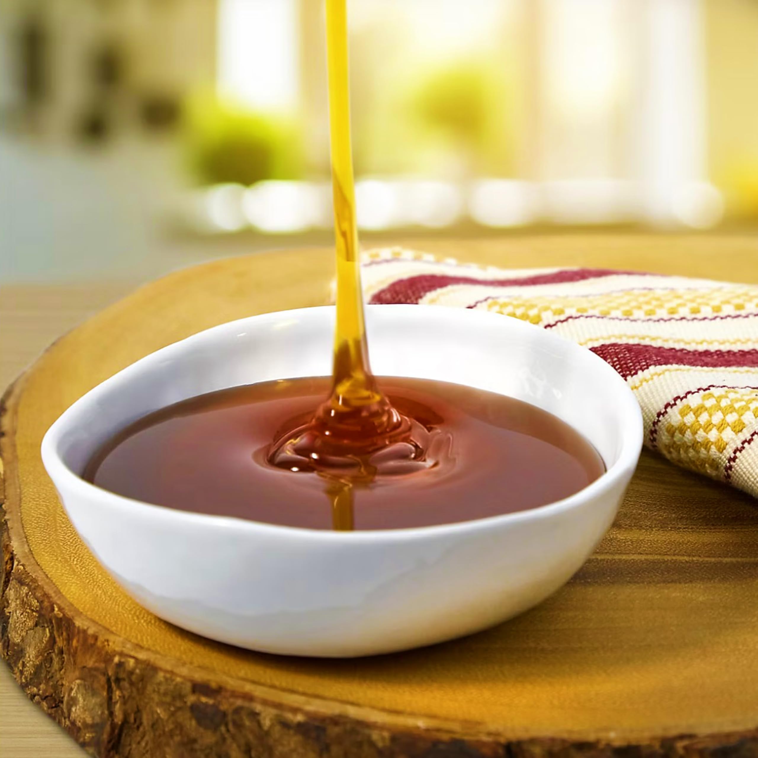 Wellsley Farms Organic Raw Honey on toast highlights natural sweetness