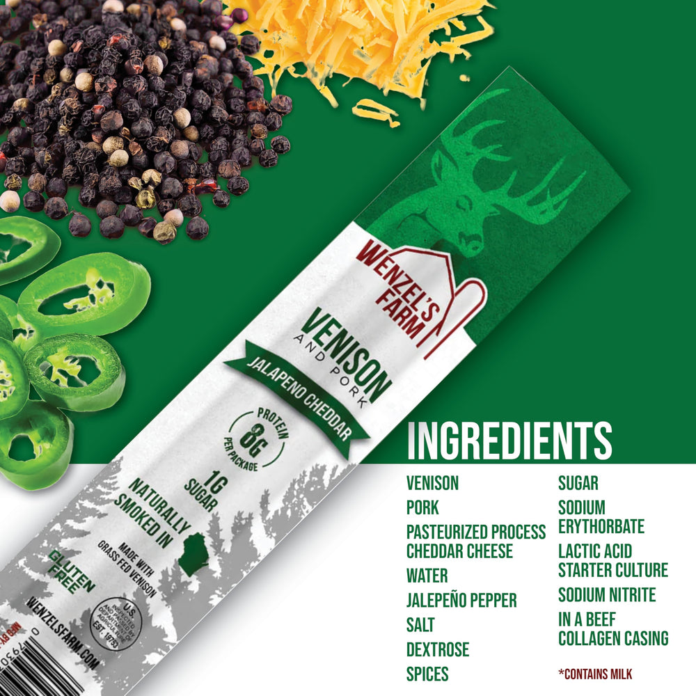 Gluten-free badge indicates a safe option for gluten-sensitive shoppers from Wenzel's Farm.