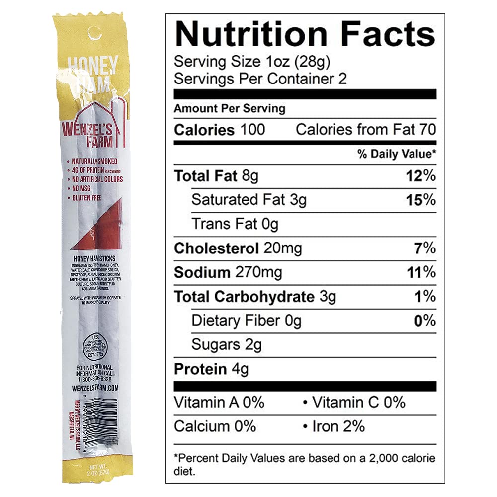 Wenzel's Farm Spicy Pack snack sticks, bold flavor for quick energy boosts.