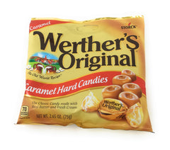 Werther's Creamy Caramel Filled delivers silky center with rich caramel sweetness.