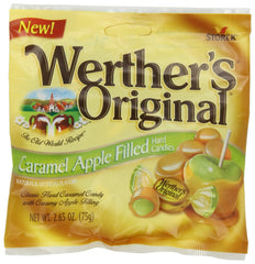 Werther's Original Caramel Apple Filled candies pack shot for gifting and sharing.