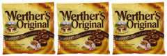 Werther's Original caramel coffee hard candies pack, perfect for on-the-go indulgence.
