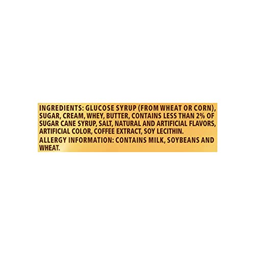 Individually wrapped Werther's Original candies ensure freshness on the go.