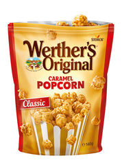Werther's Original caramel popcorn classic 140g pack-2 serving bowl invites sharing moments.