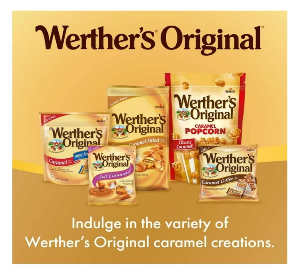 Werther's Original hard caramel movie-night snack adds a comforting bite during films