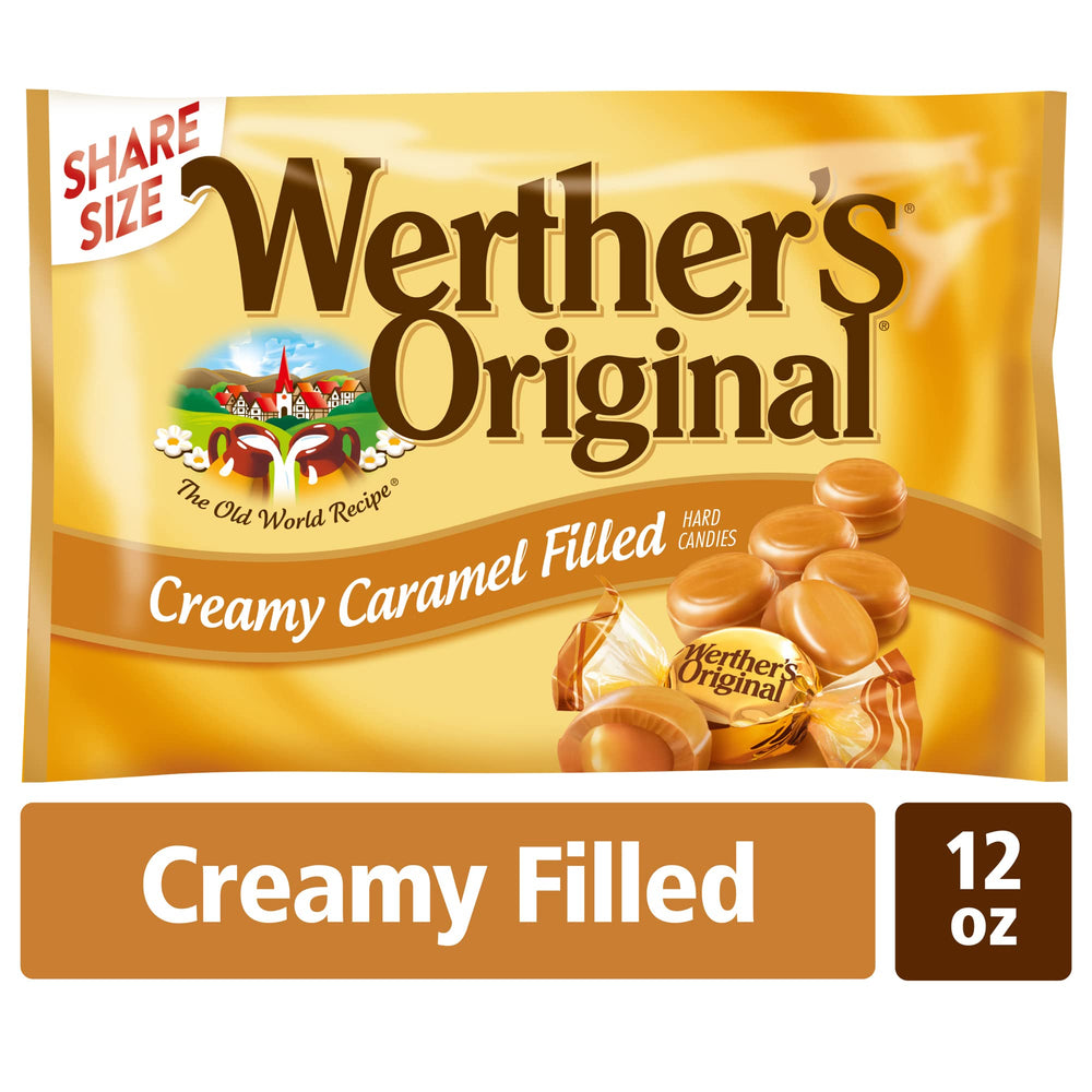 Real butter and fresh cream make Werther's Original caramel taste uniquely smooth