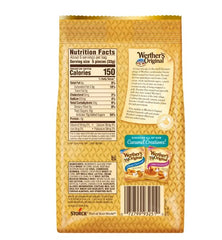 Close-up of Werther's Original creme center highlighting creamy texture