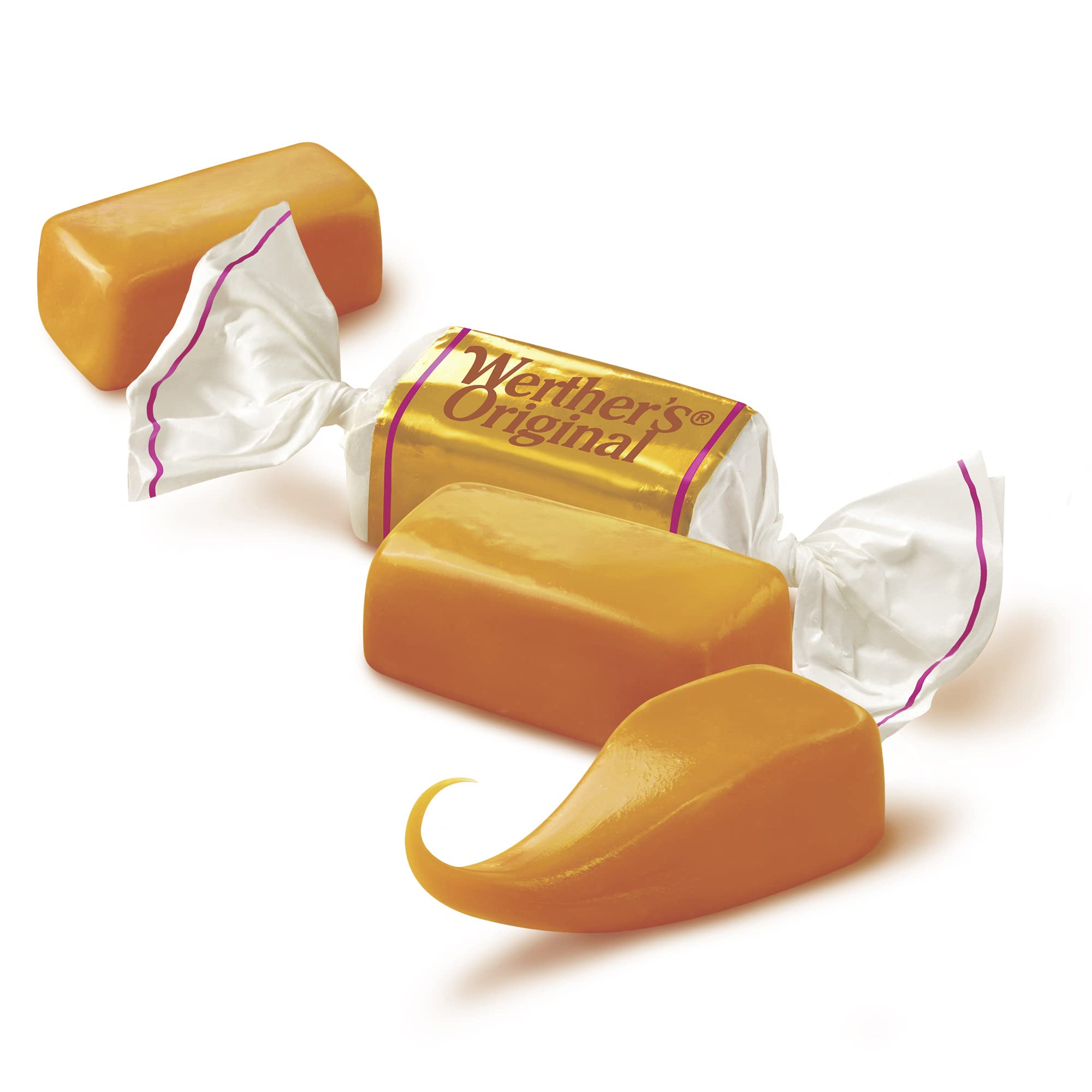 Werther's Original soft caramel in kitchen scene premium ingredients shine