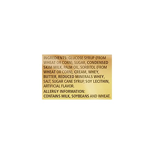 Werther's Original soft caramel texture closeup smooth creamy caramel