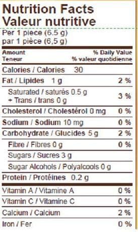 Werther's Original Soft Eclairs Canada import packaging, convenient for sharing.