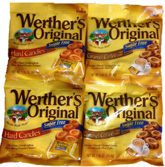 Werther's Original sugar-free candy bundle packaging shown, convenient for sharing.
