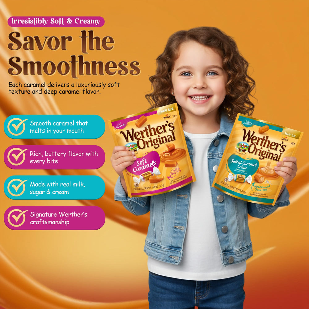 Two 10.8 oz bags for pantry, party, or sharing moments