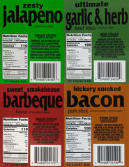 Western's Smokehouse Zesty Jalapeno Pepper stick with mild heat