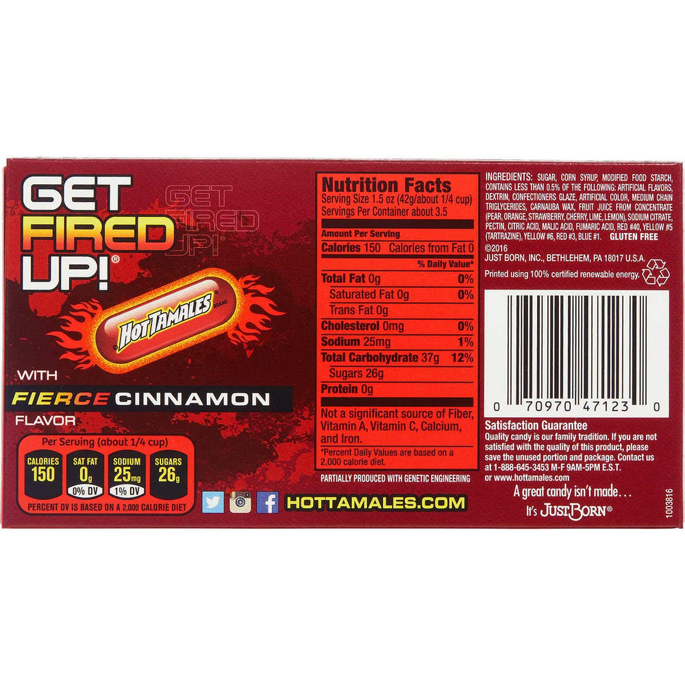 Westwood Hot Tamales bulk pack twelve packaging, great for vending and events