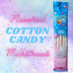 Whatever Brands USA Dippin’ Dots multi-flavor straw set keeps drinks fun