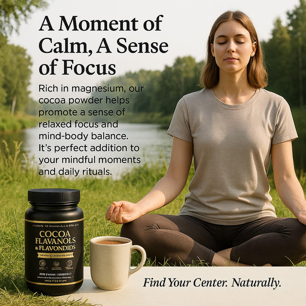 WHDEOW cocoa powder in oats or baking for versatile flavor boost.