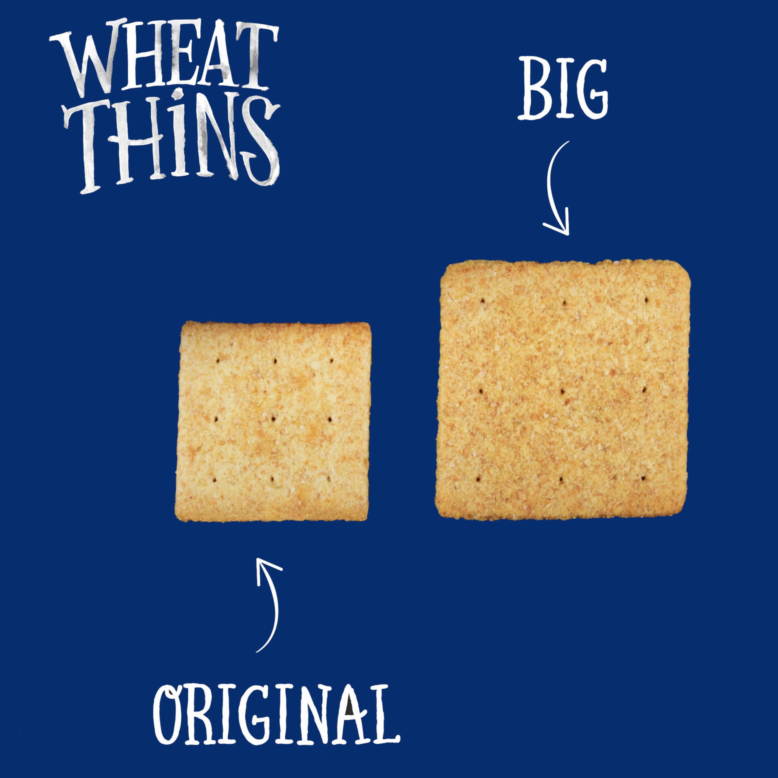 Wheat Thins BIG Snacks serving idea on a slate board