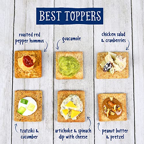 Wheat Thins Hint of Salt crackers for dips and spreads.
