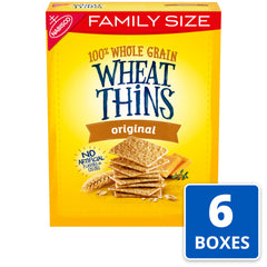 Wheat Thins Original on a cheese board adds texture and balance.