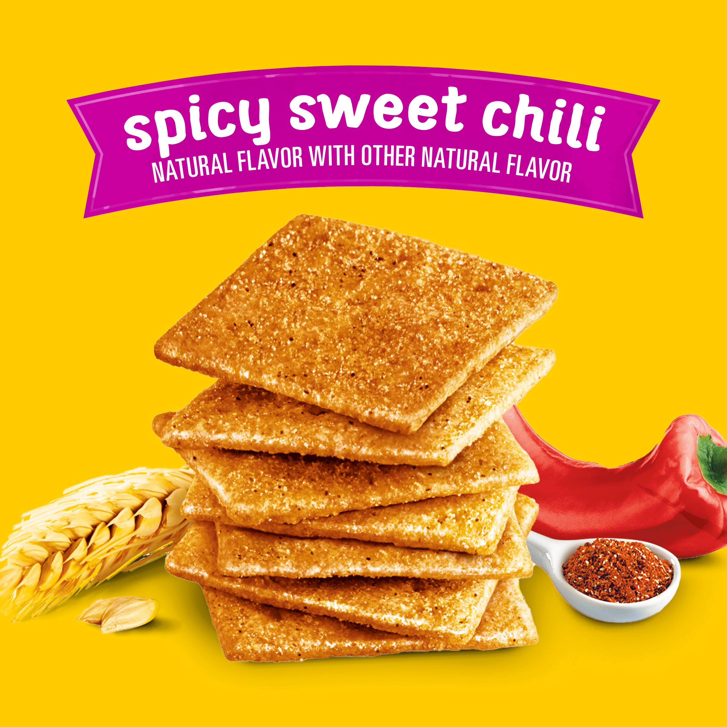 Wheat Thins with dip setup suggests versatile pairing.