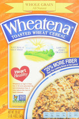 Wheatena box of toasted crushed whole wheat cereal for a hearty breakfast.