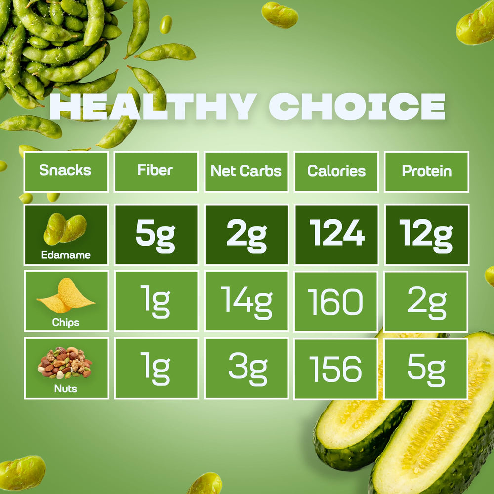Where You Bean Edamame Dill Pickle office snack for quick energy
