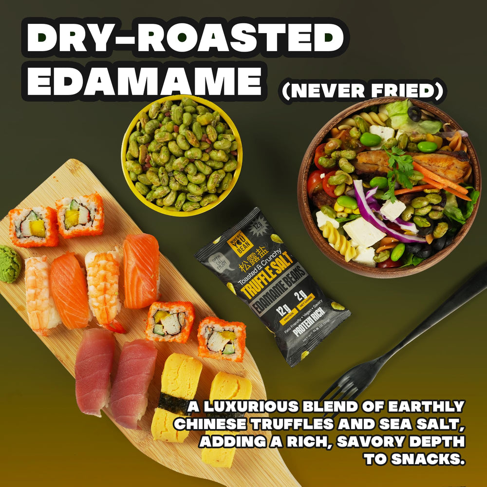 Where You Bean Edamame is a family-friendly healthy snack for gatherings.