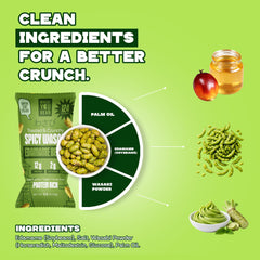 Where You Bean dry-roasted texture detail emphasizes satisfying crunch between meals