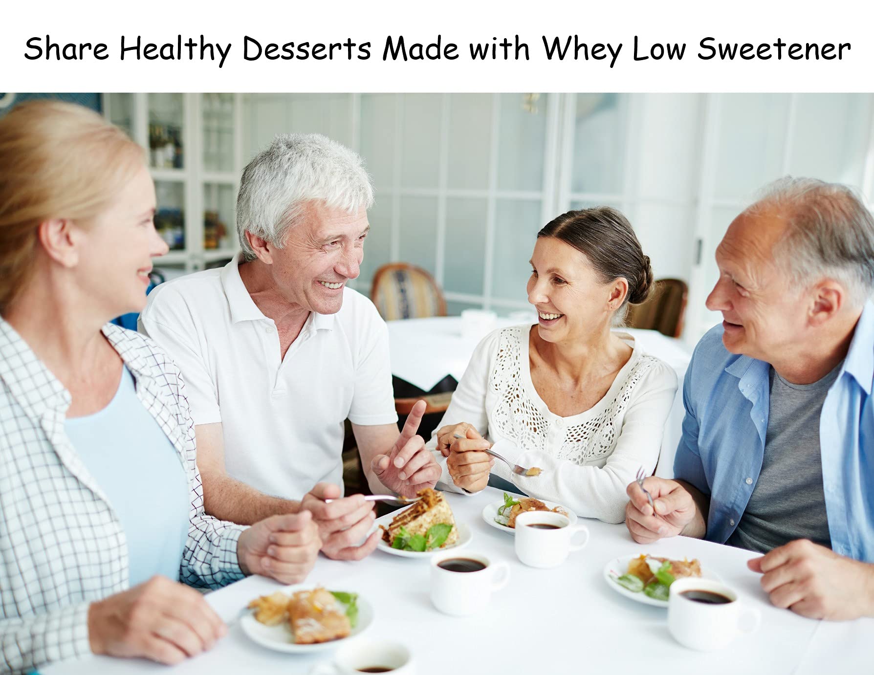 Baking with Whey Low sweetener replaces sugar in dough.
