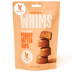 Whims oat milk cups pack shot, dairy-free indulgence for vegan snacking
