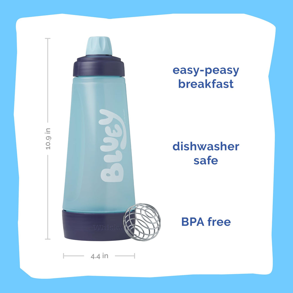 Whiskware drawing with batter for two-tone breakfast designs